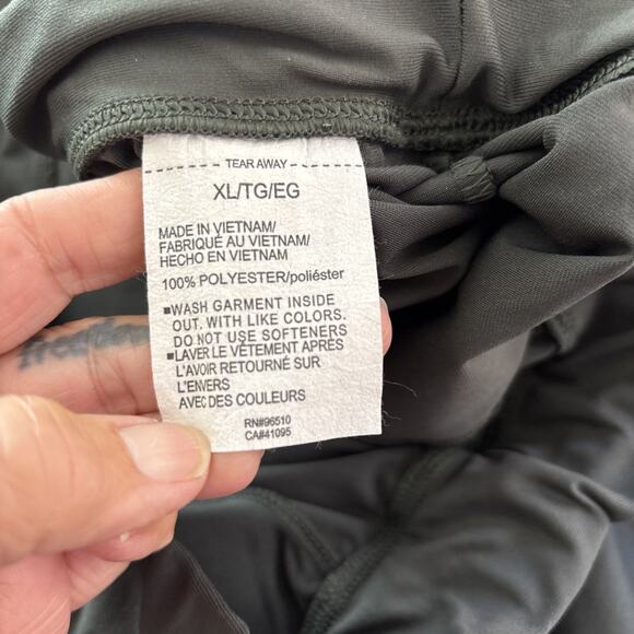 under armour Women’s Heatgear Pants Dark Green With Pockets Xl - Picture 2 of 7